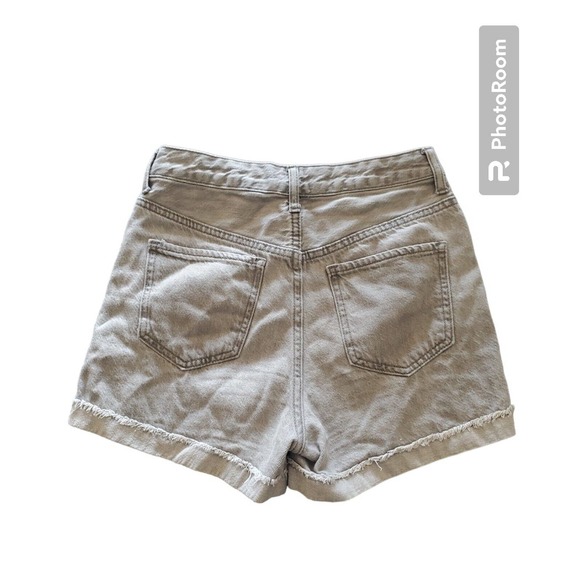 SONG Perfect Distressed High Rise Shorts SZ 3 - Picture 3 of 3